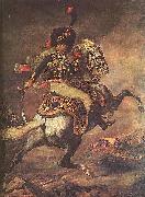 Theodore   Gericault Chargingchasseur oil painting